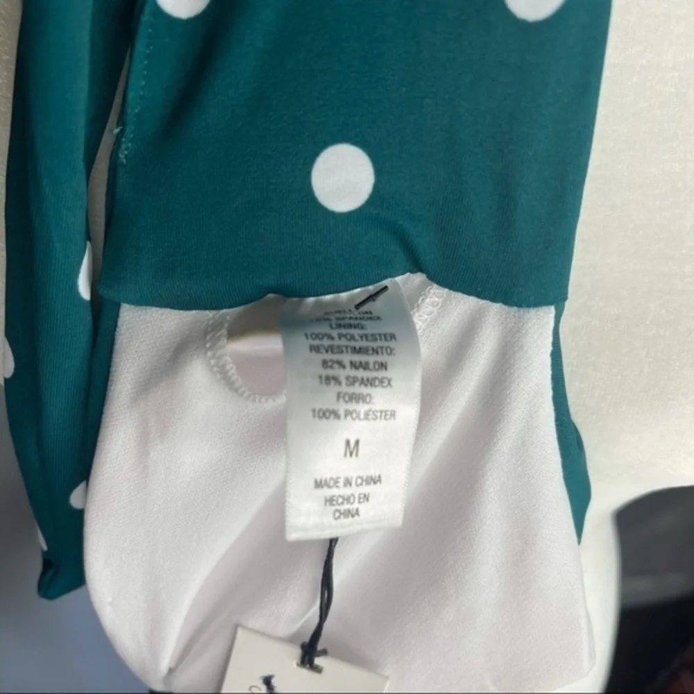 Shade & Shore white polka